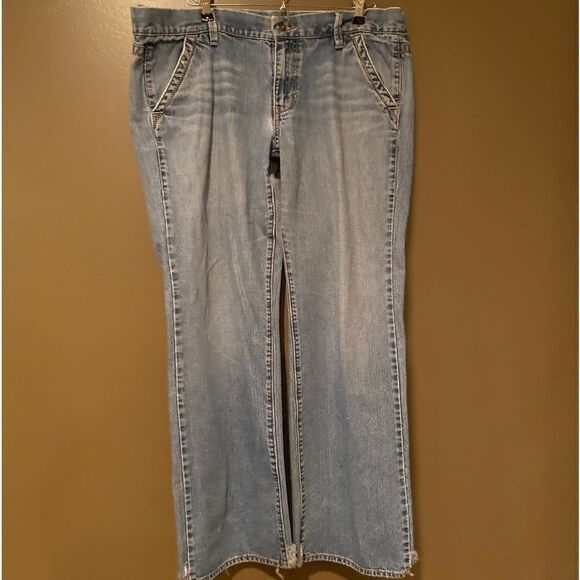 Old Navy Boy Cut Jeans Size 14 - Picture 2 of 10